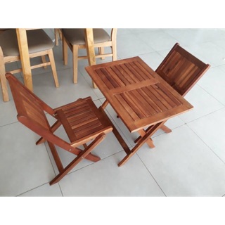 Bàn ghế cafe mini 1 bàn 2 ghế