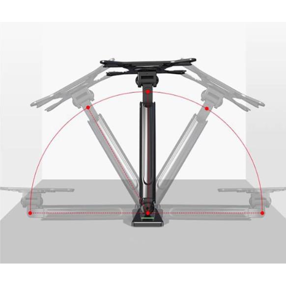 Giá Treo Tivi - Máy Tính NB - F425 [ Phù Hợp Màn Hình 17&quot; - 45&quot; ] - [ HÀNG CHÍNH HÃNG ]