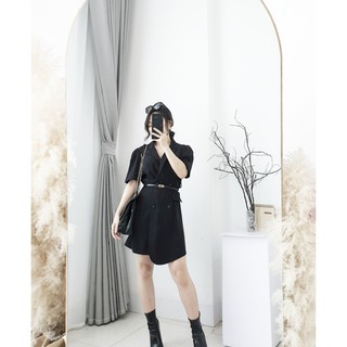 Váy vest tay bồng