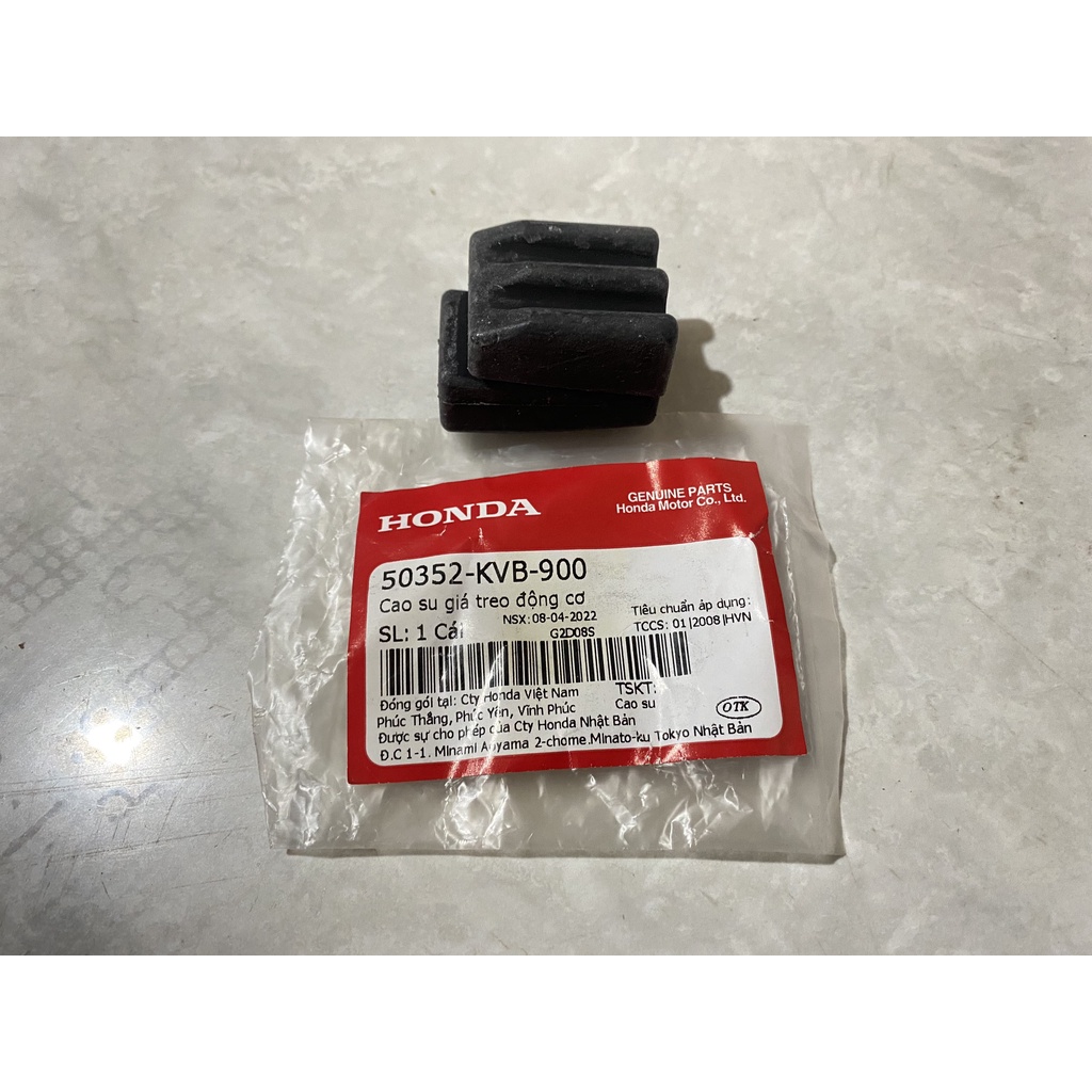Cao su giá treo động cơ HONDA AIR BLADE 110, CLICK 110. 50352KVB900