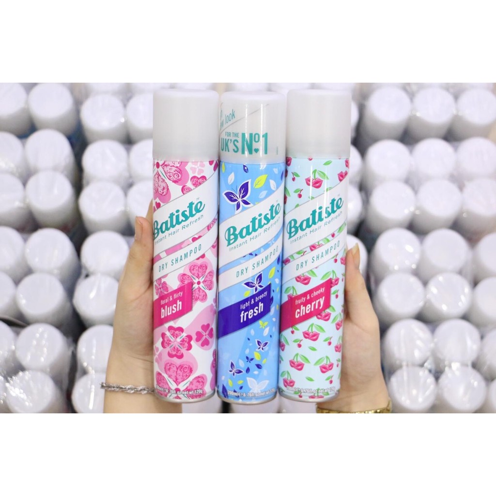 DẦU GỘI KHÔ BATISTE DRY SHAMPOO