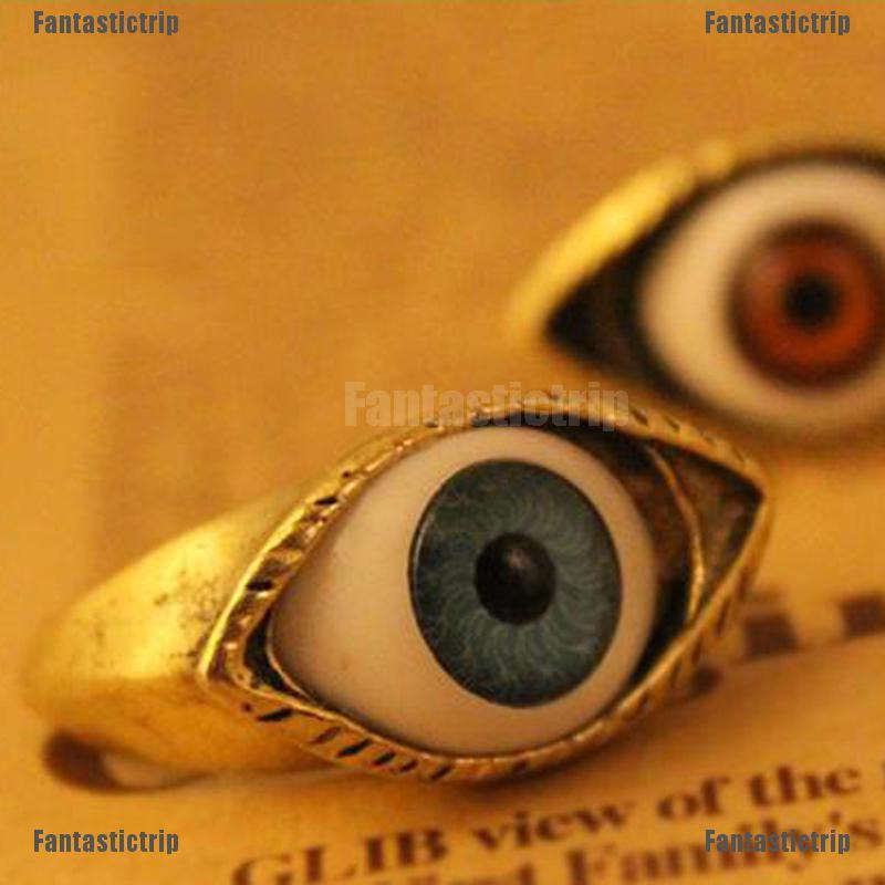 Nhẫn HợP Kim HìNh Đôi MắT Ma Cà RồNg ThờI Trang Cho Nữ