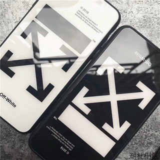 ỐP IPHONE 6 6S 6 PLUS 6S PLUS 7 7 PLUS 8 8 PLUS X XS XSMAX - ỐP OFFWHITE ICON KÍNH CƯỜNG LỰC