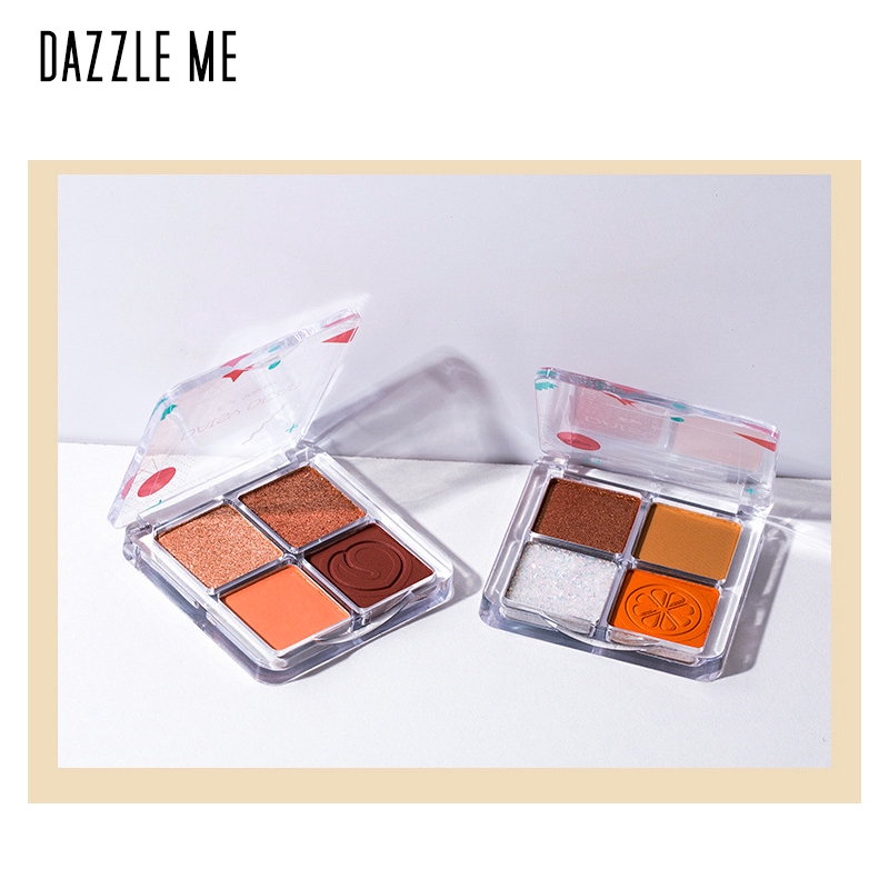 Bảng phấn mắt Dazzle Me 4.8g bốn màu lâu trôi chống thấm nước