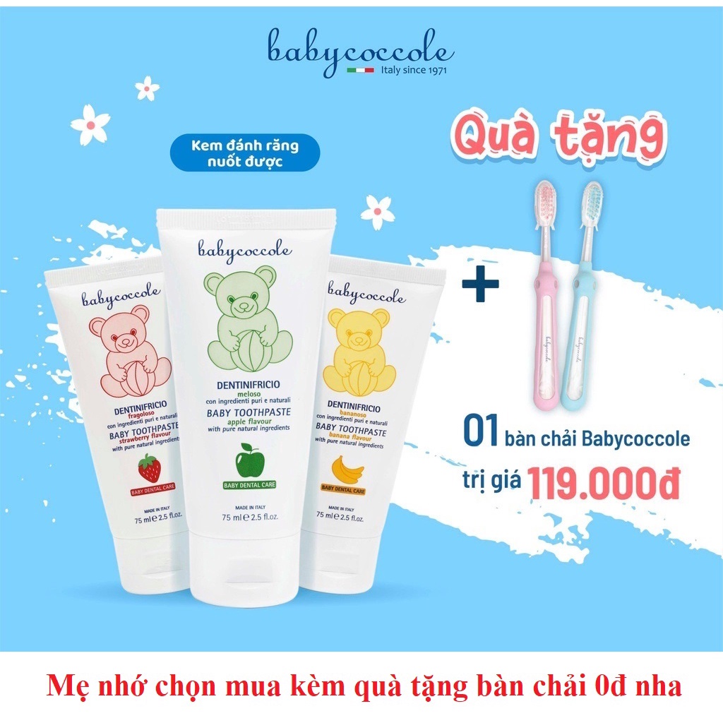 Kem đánh răng Babycoccole 12m+ 75ml