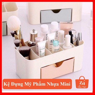 Kệ Mỹ Phẩm Nhựa Mini Gọn Gàng Ngăn Nắp