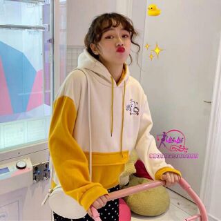 Áo thun nỉ có nón form rộng unisex sn120 knm022