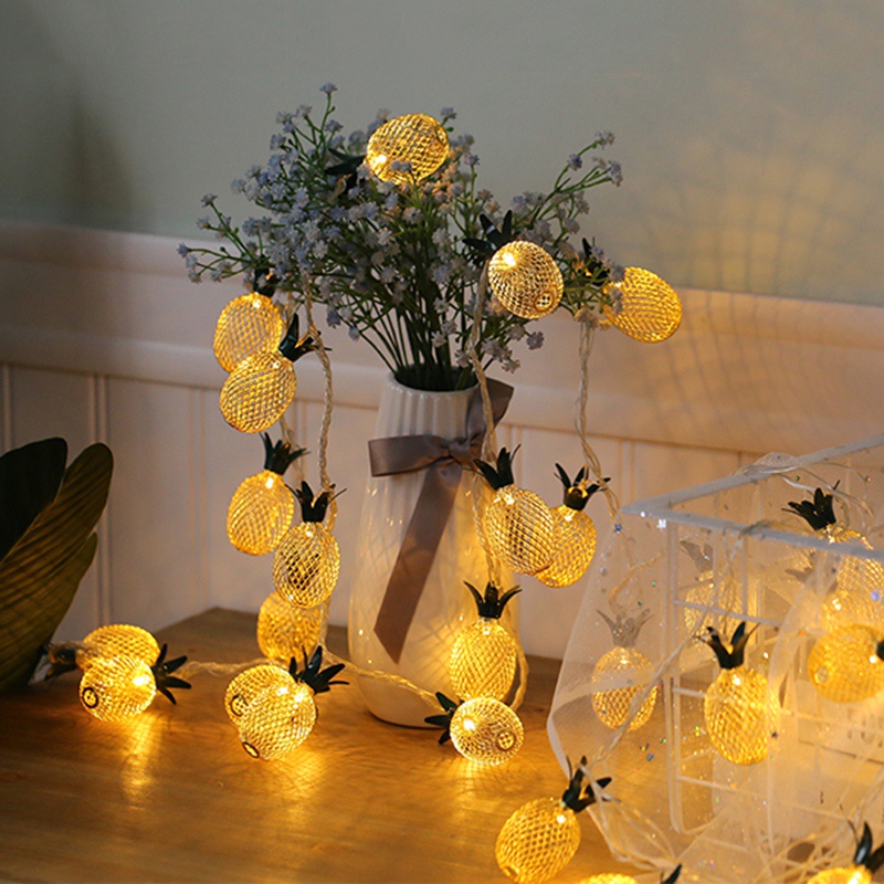 Dây Đèn LED Hình Quả Dứa Trang Trí Tiệc