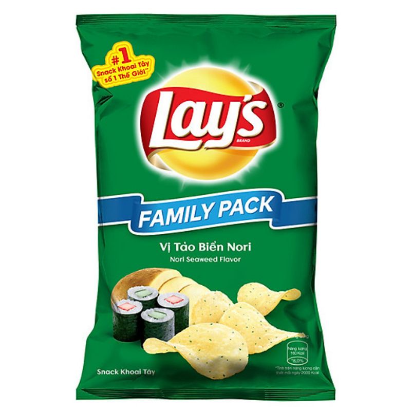 Lays 150g Size Gia đình Khuyến Mãi