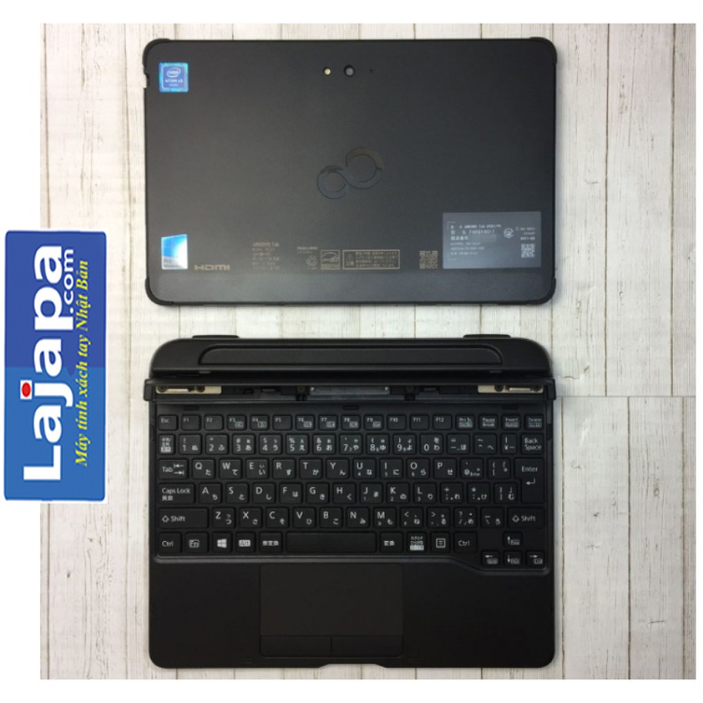 Máy tính 2 trong 1 Fujitsu ARROWS Tab Q507/PE laptop 2 in 1 Màn Hình 10,1inch Full HD+(1920x1200) table windows  nhỏ gọn | WebRaoVat - webraovat.net.vn