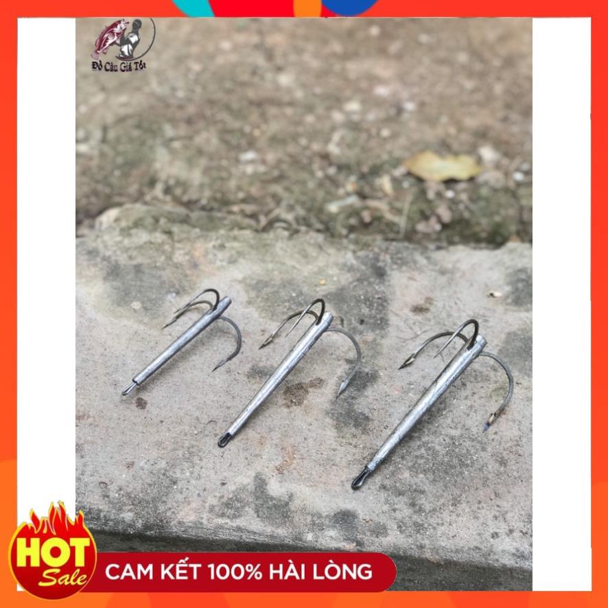 Lưỡi ba tiêu câu cá Lưỡi câu lục chất lượng chống gỉ hàng đẹp từ Đồ Câu Việt Bắc _ shop đồ câu Phía bắc