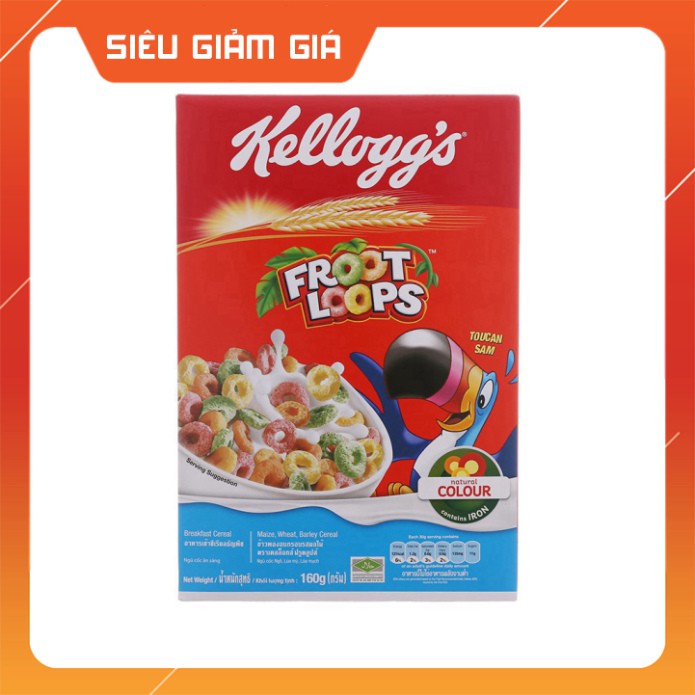 * Ngũ cốc ăn sáng Kellogg's Froot Loops Ma20s vb14s