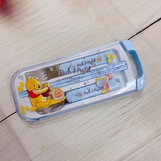 Hộp muỗng đũa nĩa gấu Pooh