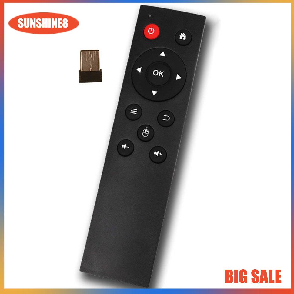 【SUN】2.4G Wireless Air Mouse Remote Control For TV Box PC With USB Receiver