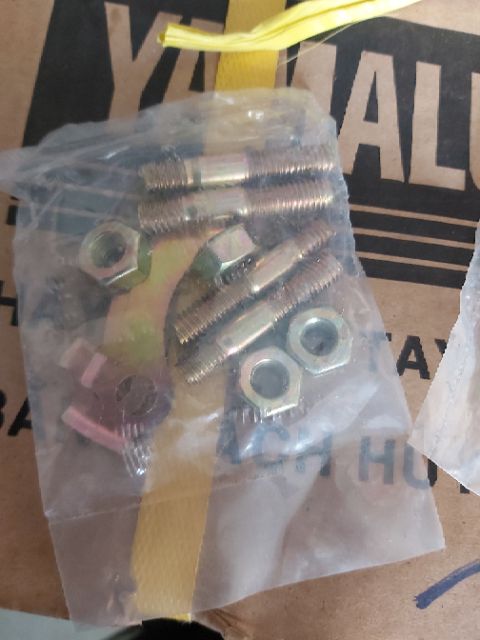 Bộ ốc lắp nhông sau 2 đầu ren