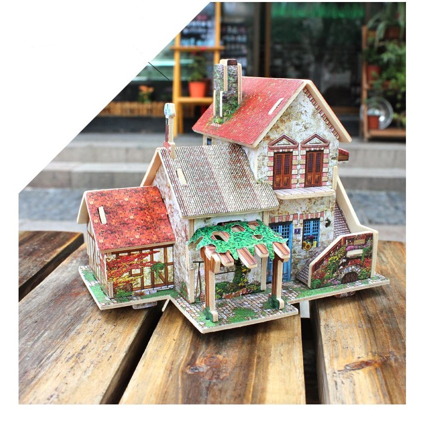 Mô hình gỗ Robotime - France Farm House F124