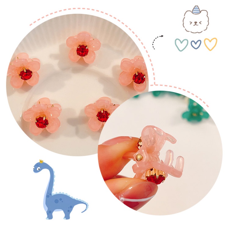 Kẹp Tóc Mái Nhỏ Hình Hoa Dễ Thương Cho Bé Gái