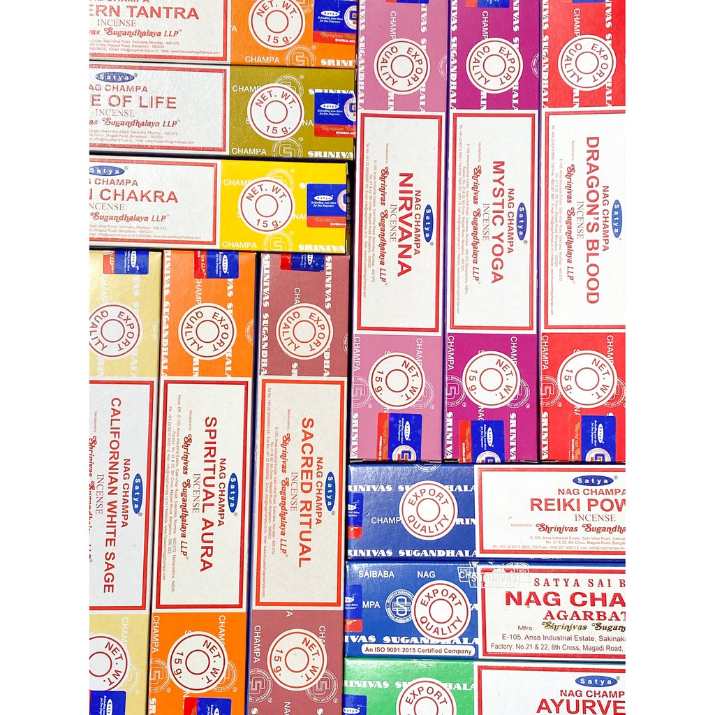 Traditional Ayurveda Satya Hộp 15g chữa lành, tái tạo năng lượng - tâm trạng - cảm xúc - THẢO MỘC XÔNG NHÀ