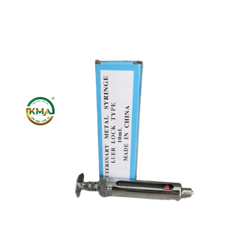 Ống tiêm inox 10ml- 20ml- Kim tiêm cho gia súc gia cầm