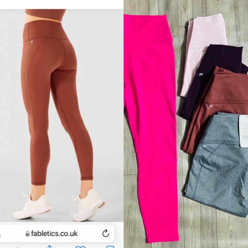 Quần Legging Fabletics 7/8 nâng mông dày dặn cạp cao