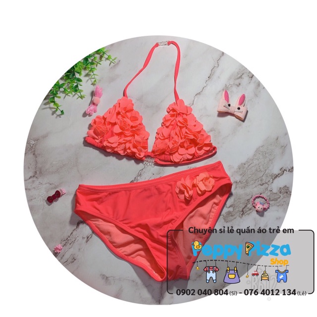 Đồ bơi Bikini 2 mảnh cho bé gái size đại (có bảng size hình cuối) BabySunny shop