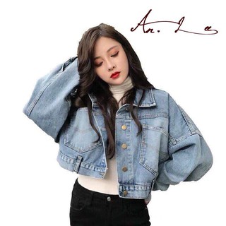 [XẢ HÀNG GIÁ RẺ] Áo khoác jean nữ cao cấp [FORM CROPTOP] chuẩn hot girl