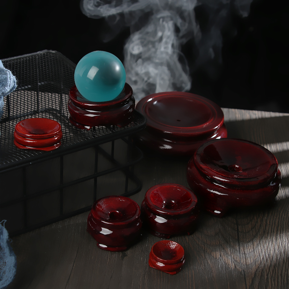 Leily Retro|Giá Đỡ Quả Cầu Mini Bằng Gỗ Dùng Trang Trí Nhà Cửa