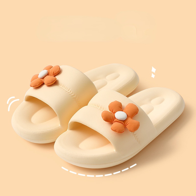 Dép Đi Trong Nhà Đế Dày Chống Trượt Thời Trang Cho Cặp Đôi