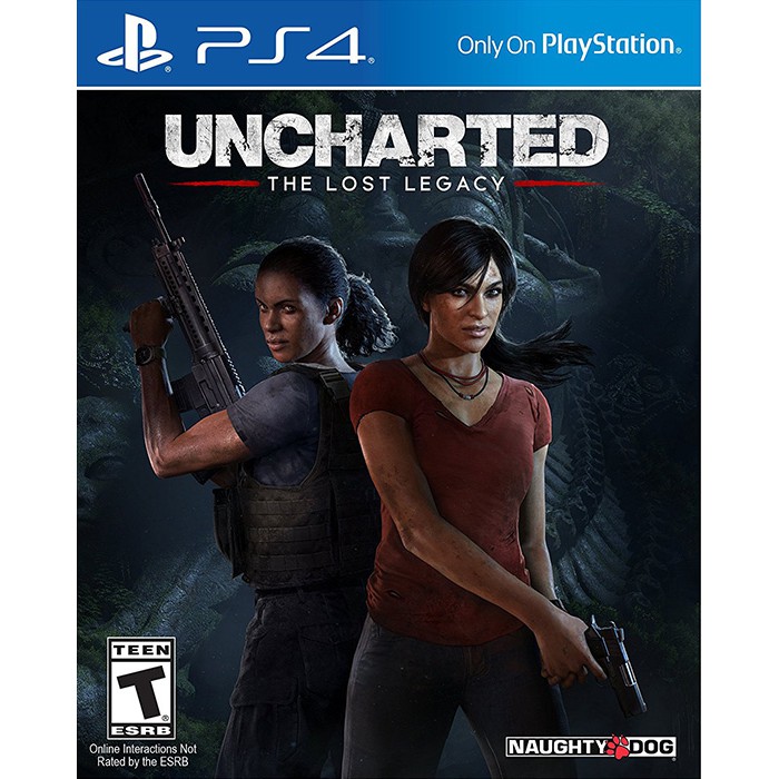 [Mã 159ELSALE hoàn 7% đơn 300K] Đĩa Game PS4 - Uncharted The Lost Legacy (Nguyên Seal) Hệ US