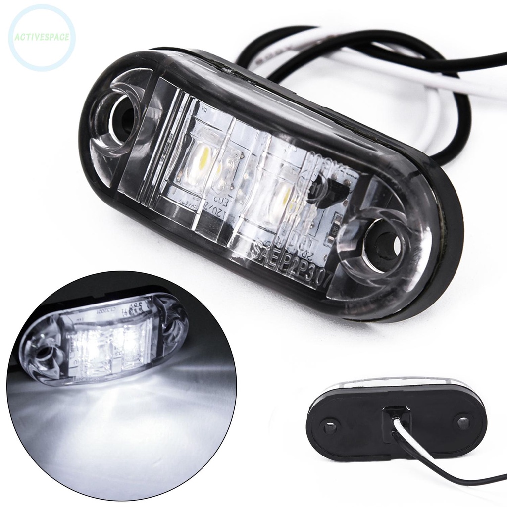 Đèn LED chỉ báo bên hông màu trắng thiết thực cho tàu thuyền xe hơi SUV xe buýt