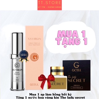 Kem làm hồng, khử thâm môi, nách, mông, bẹn, nhũ hoa, bikini xxvirgin - gcell 5ml hàn quốc.