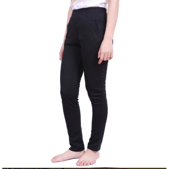Quần Jogger Nữ Thun Nỉ Bo Gấu