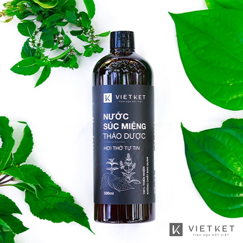 Súc Miệng Thảo Dược - Chăm sóc và bảo vệ răng miệng. Đem lại hơi thở tự tin và cảm giác sảng khoái.