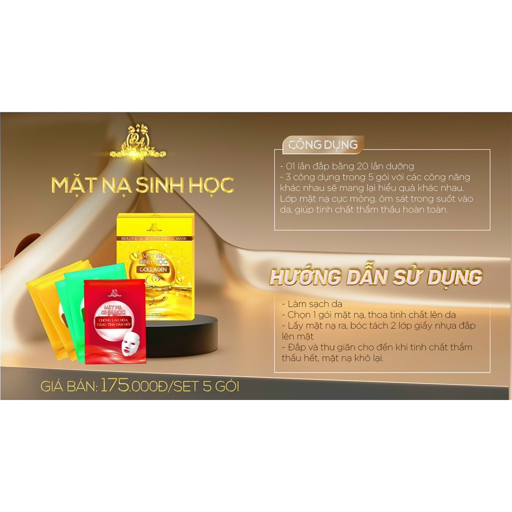 Mặt nạ Collagen X3 Luxury Mỹ phẩm Đông Anh - Mặt nạ dưỡng da chống lão hóa