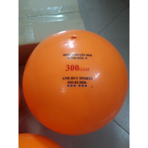 Bóng chuyền hơi ANH HUY SPORT 250g ,300g, chuẩn tròn Tặng kim