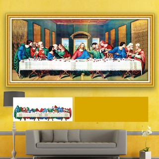 Tranh Đính Đá Bữa Tiệc Ly LG1357 Kích Thước 174x75cm