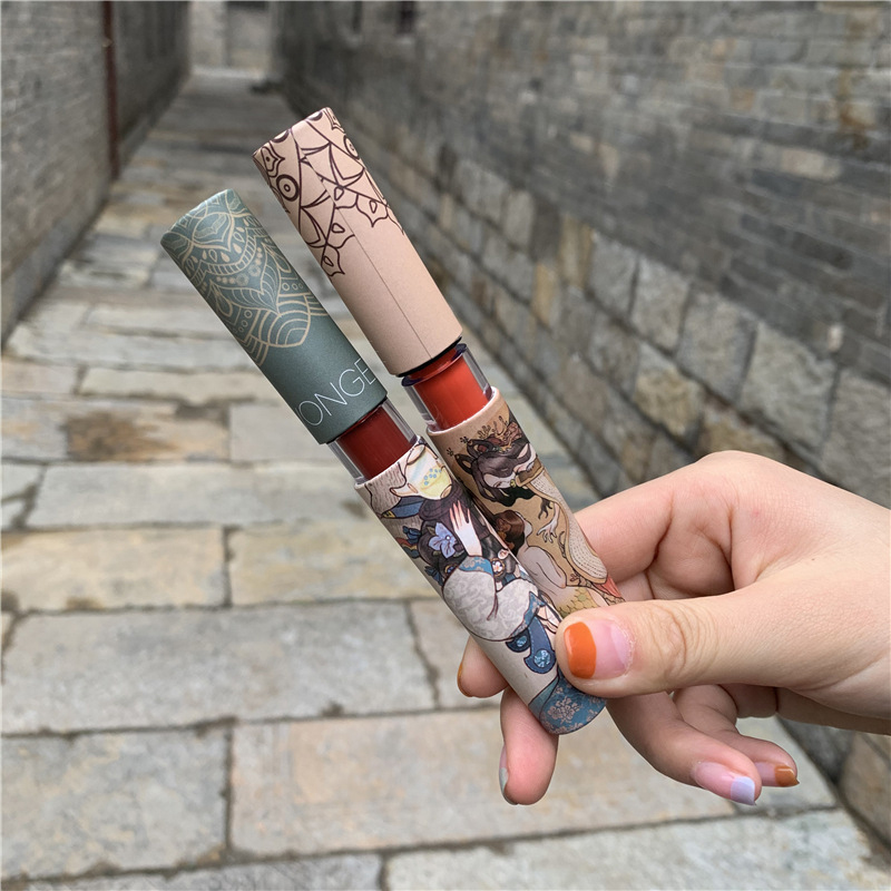 (hàng Mới Về) Bộ Son Kem Lì Mịn Mượt Như Nhung Không Bết Dính Vongee | BigBuy360 - bigbuy360.vn