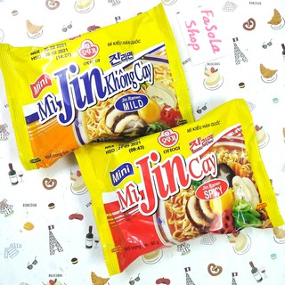 Mì ottogi jin ramen kiểu hàn quốc 80g gói mini không cay