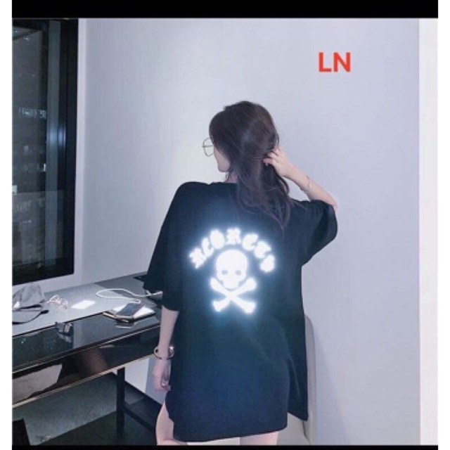 Áo phản quang đầu lâu chữ tàu L&amp;N 6268 siêu đẹp
