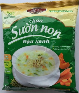 Cháo sườn non đậu xanh Lacusin