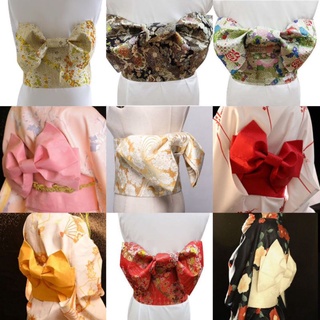 Obi dành cho Kimono Yukata truyền thống Nhật Bản, nơ thắt lưng Kimono nữ