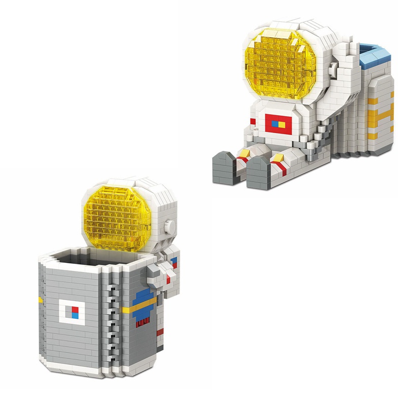 Bộ lắp ráp nhân vật hình phi hành gia SLUBAN nanoblock thiết kế mini dành cho bé