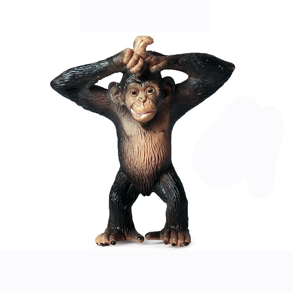 CHOOKEY Đồ Chơi Mô Hình Chimpanzee Sống Động Giáo Dục Sớm Cho Bé