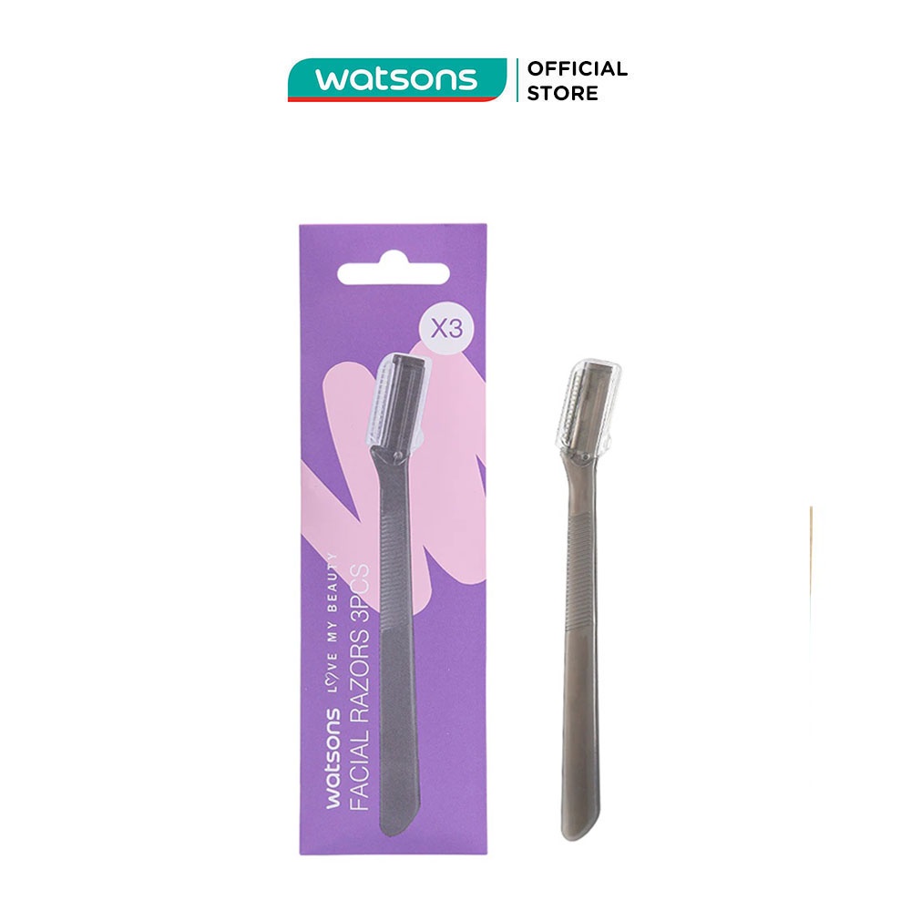 Dao Cạo Lông Mặt Watsons 3 Cây