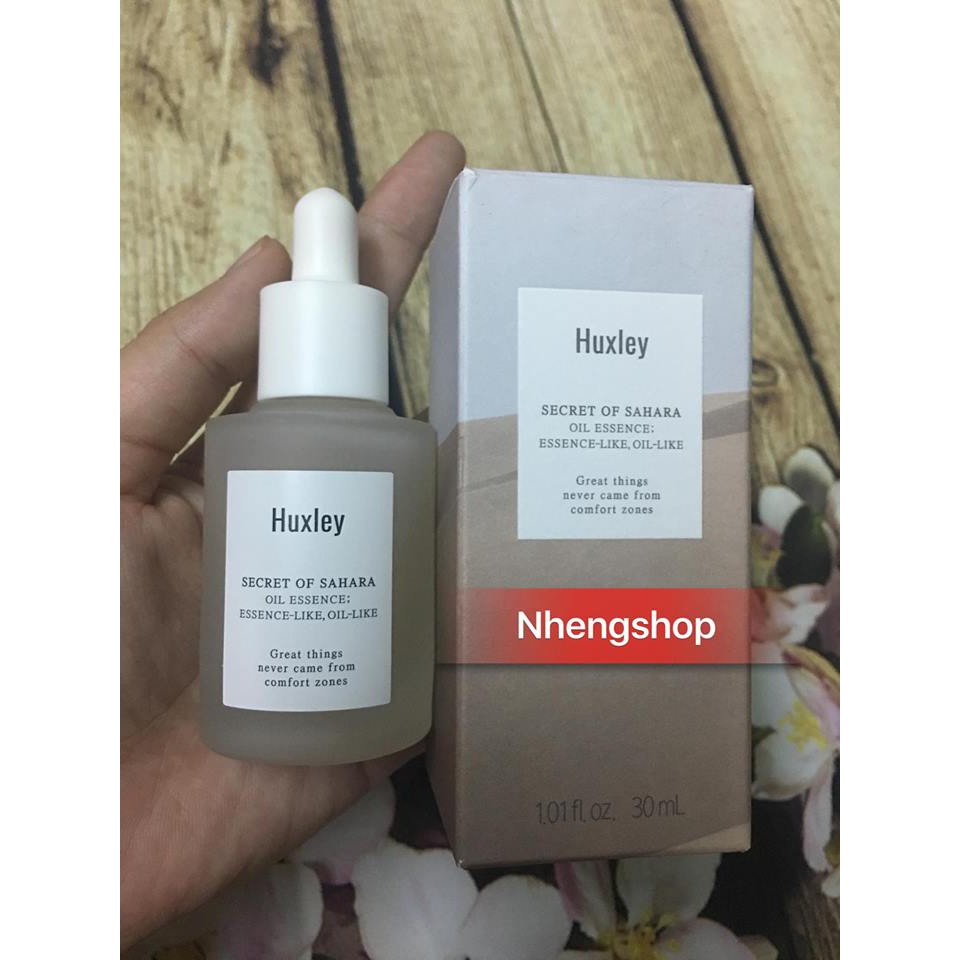 [Mini/Full 5/30ml] Tinh chất dưỡng da chống lão hóa cao cấp chiết xuất xương rồng Huxley Oil Essence; Essence-Like