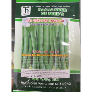 Hạt giống đậu trạch lai gói 50gr