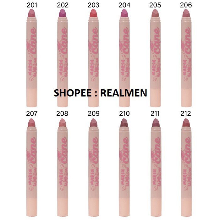 (hàng Mới Về) Son Môi Marshwillow Màu Sắc Ngọt Ngào Xinh Xắn | BigBuy360 - bigbuy360.vn