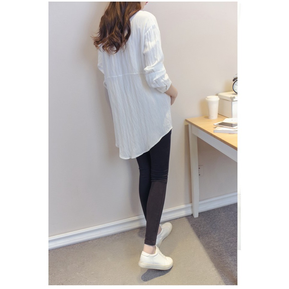 Áo Bầu Xinh Sơ Mi Bầu Xinh AB173