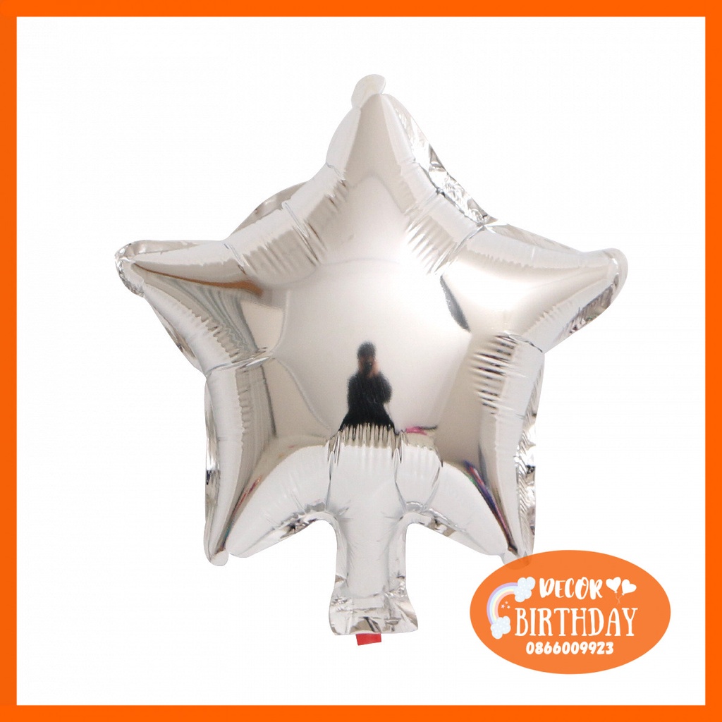 Bóng Ngôi Sao SIÊU ĐẸP Trang Trí Sinh Nhật Cho Bé, Bóng Dày Dặn, Nhiều Màu Đẹp, Size To 45cm, Vừa 25cm, Nhỏ 12cm