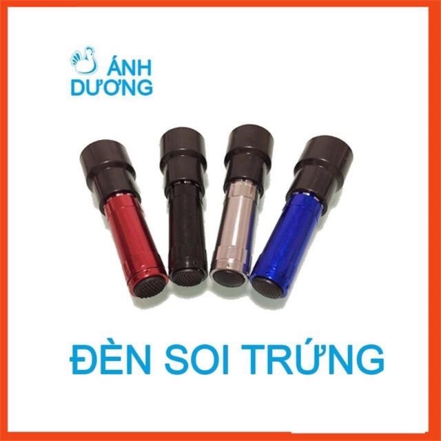 Đèn soi trứng - Đèn pin LED siêu sáng có mũ đèn để soi trứng gà